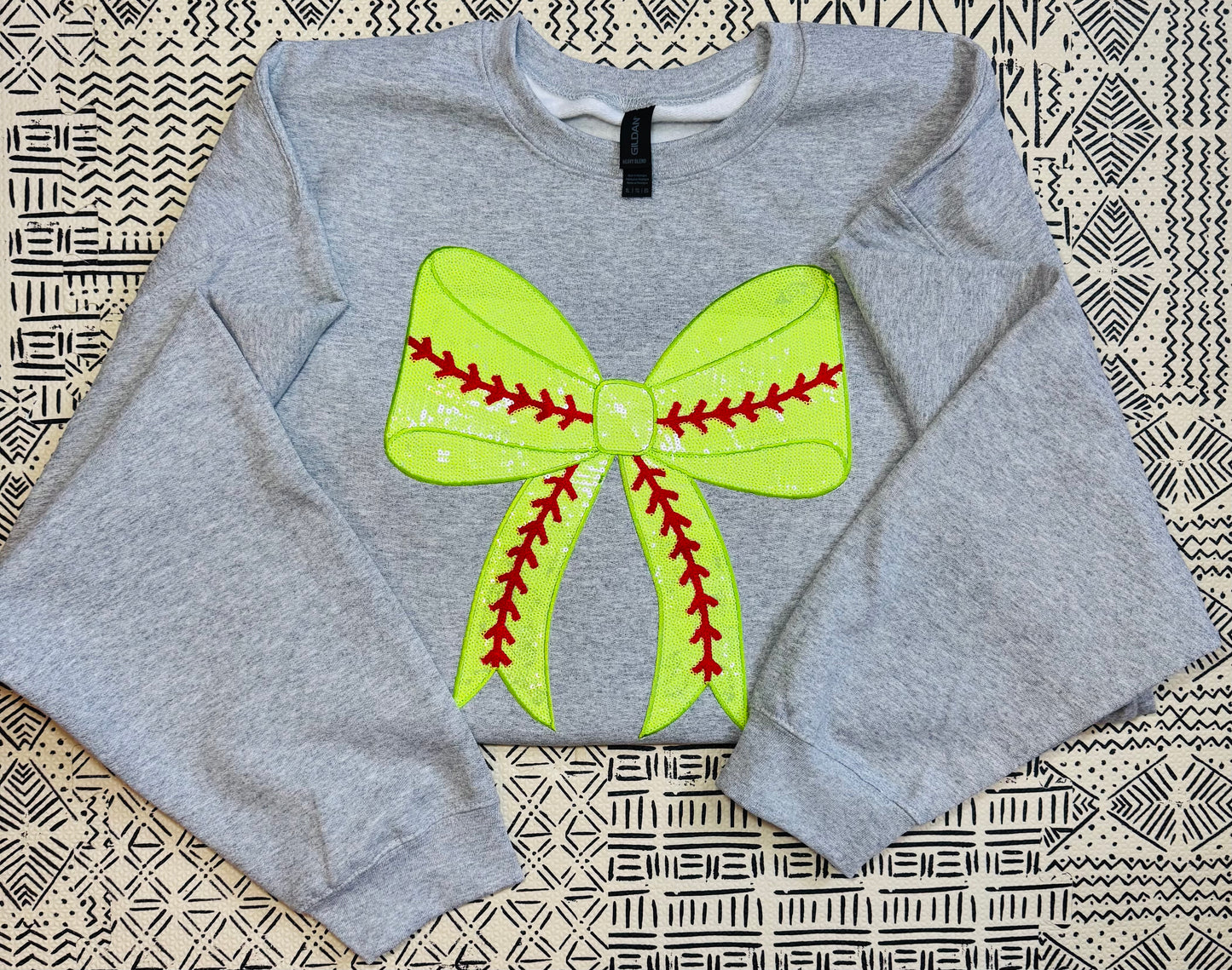 Softball Bow Patch