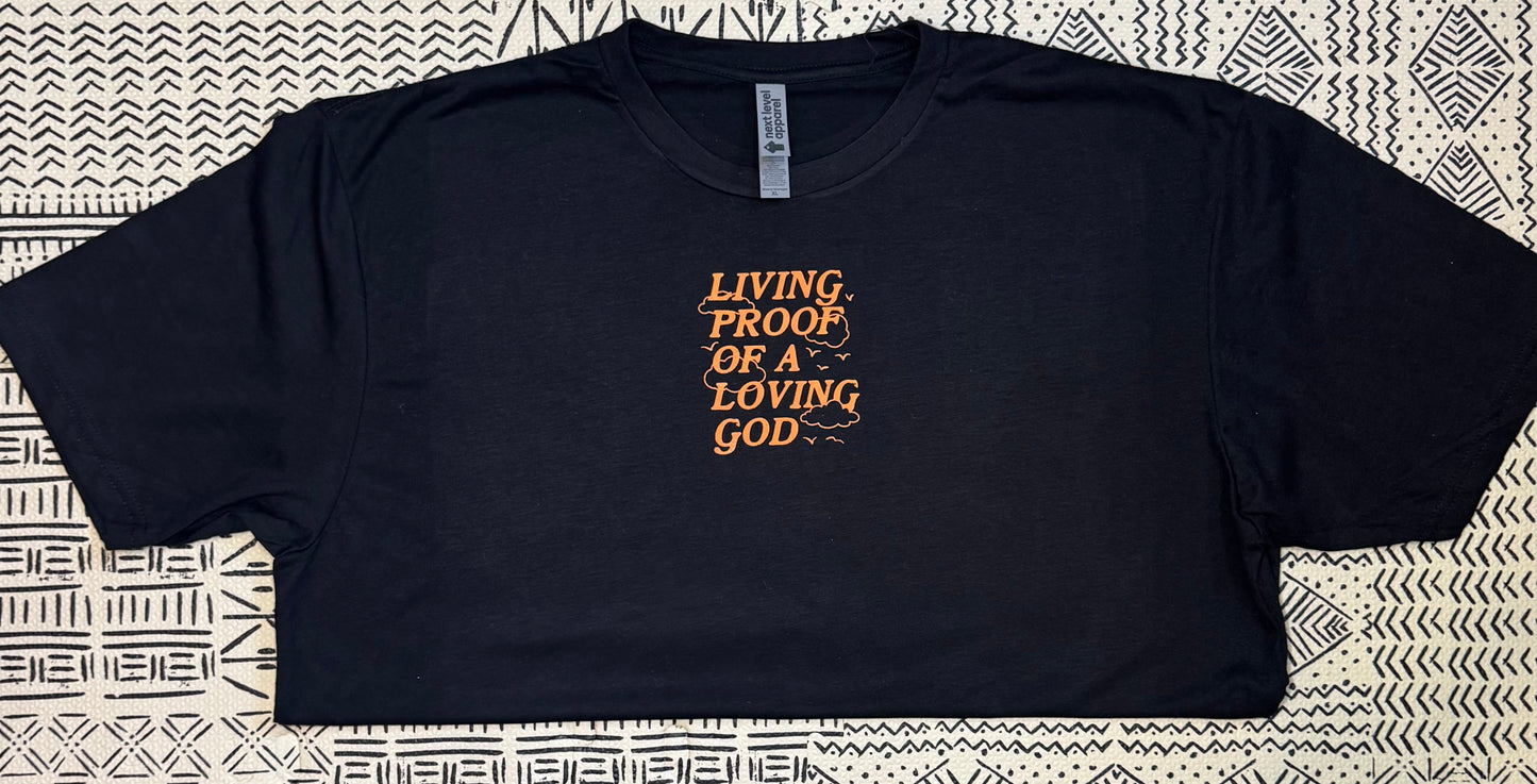 LIVING PROOF OF A LOVING GOD graphic